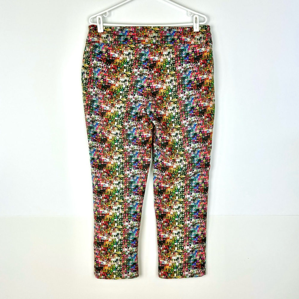 Lisette floral photo ankle pants - Picture 5 of 6